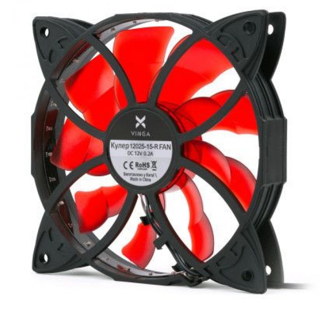 Vinga Кулер до корпусу Vinga 12025-15-R