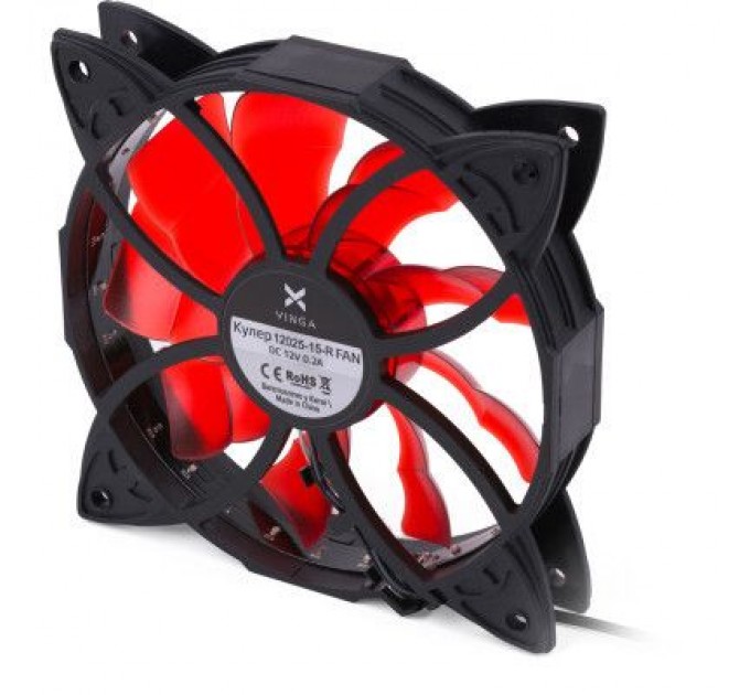 Vinga Кулер до корпусу Vinga 12025-15-R