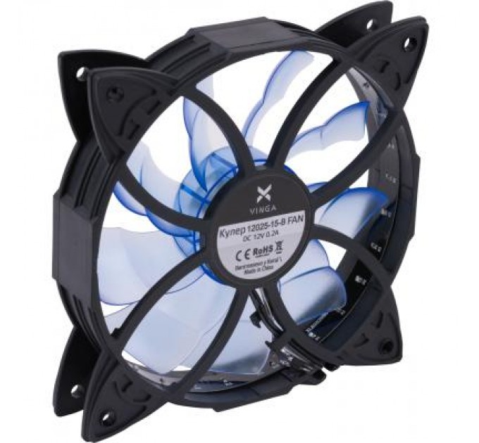 Vinga Кулер до корпусу Vinga 12025-15-B