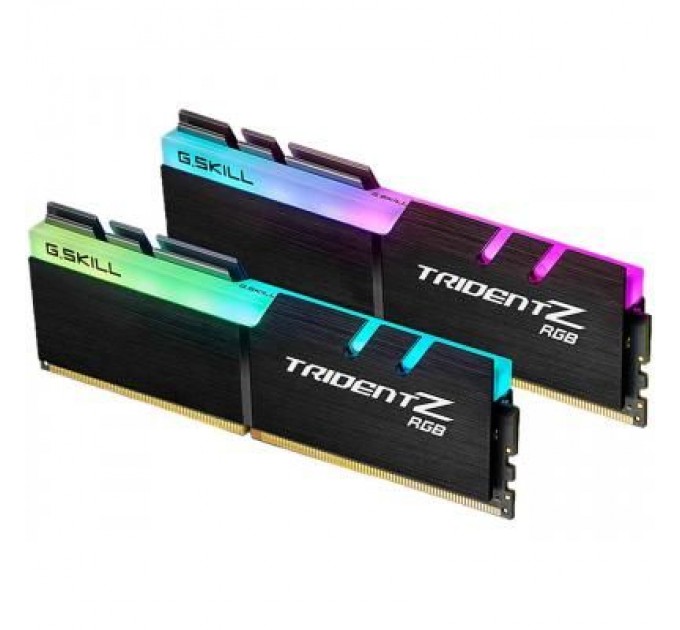 G.Skill Модуль пам'яті для комп'ютера DDR4 16GB (2x8GB) 3000 MHz TridentZ RGB Black G.Skill (F4-3000C16D-16GTZR)