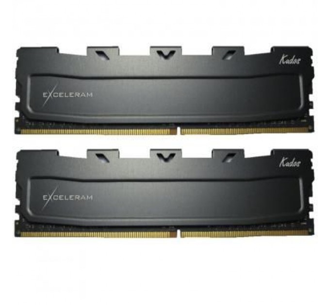 eXceleram Модуль пам'яті для комп'ютера DDR3L 16GB (2x8GB) 1600 MHz Black Kudos eXceleram (EKBLACK3161611LAD)