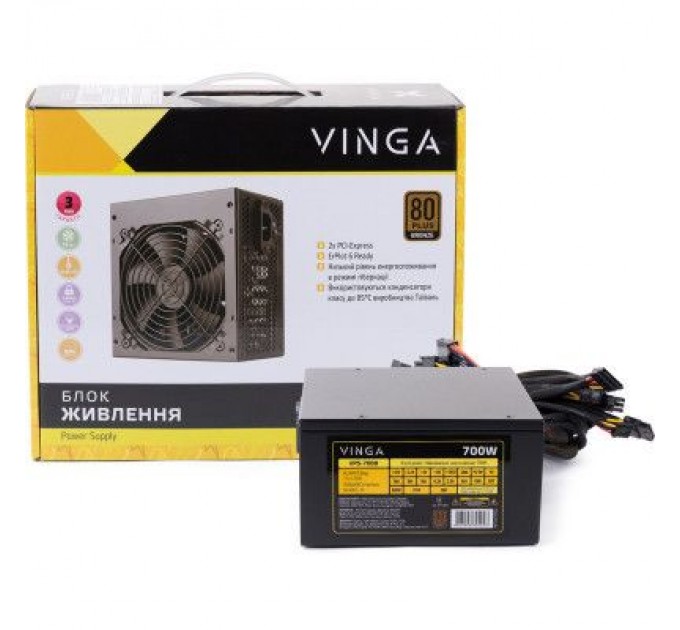 Vinga Блок живлення Vinga 700W (VPS-700B)