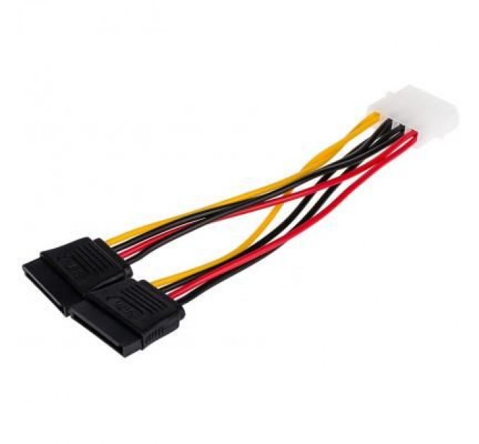 Atcom Кабель живлення SATA power 2x 0.2m Atcom (16148)