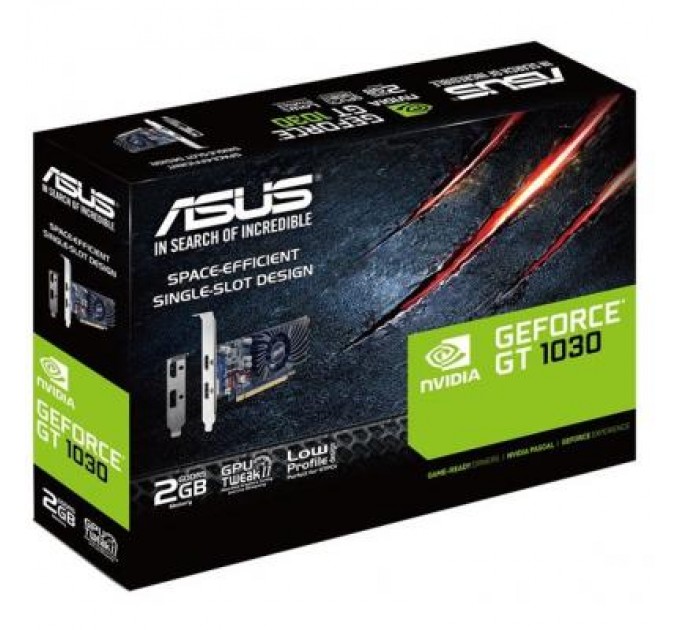 ASUS Відеокарта GeForce GT1030 2048Mb ASUS (GT1030-2G-BRK)