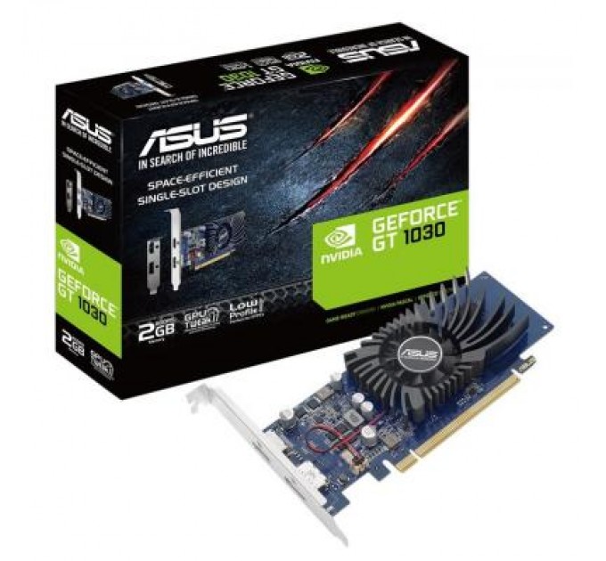 ASUS Відеокарта GeForce GT1030 2048Mb ASUS (GT1030-2G-BRK)