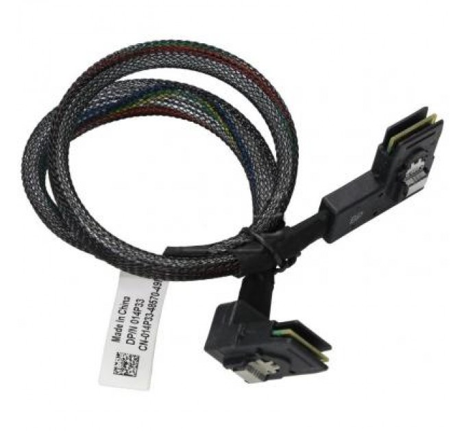 Dell Кабель для передачі даних MiniSAS (SFF-8087) to MiniSAS (SFF-8087) 0.45m Dell (014P33)
