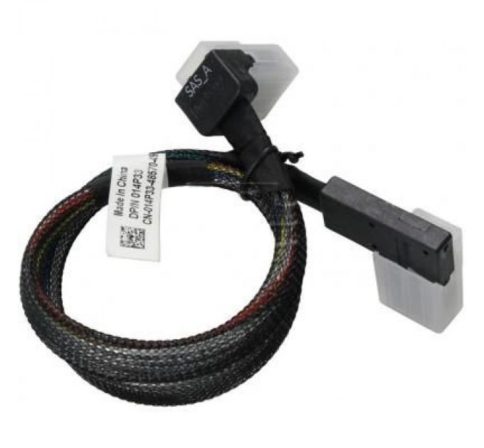 Dell Кабель для передачі даних MiniSAS (SFF-8087) to MiniSAS (SFF-8087) 0.45m Dell (014P33)