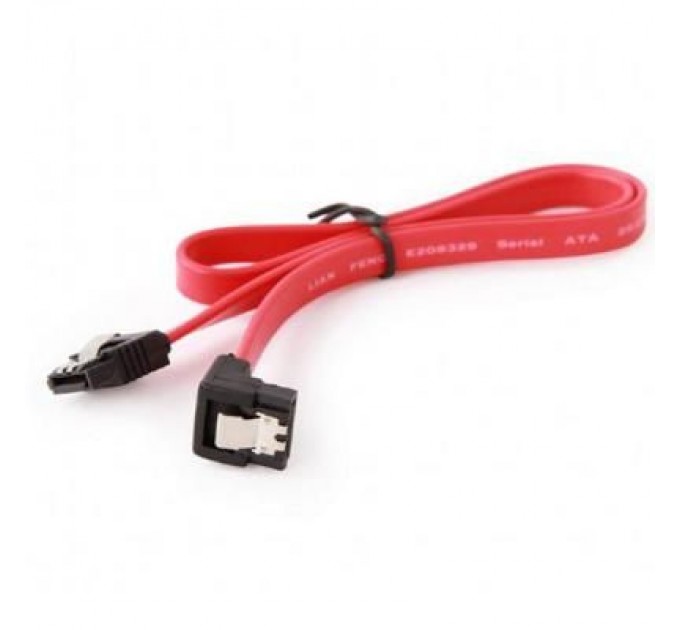 Cablexpert Кабель для передачі даних SATA III 0.8m Cablexpert (CC-SATAM-DATA90-0.8M)