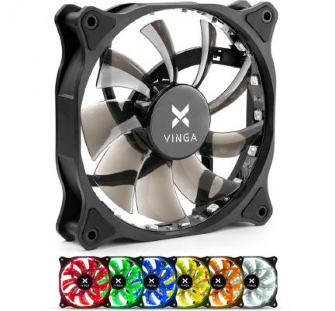 Vinga Кулер до корпусу Vinga RGB fan-01