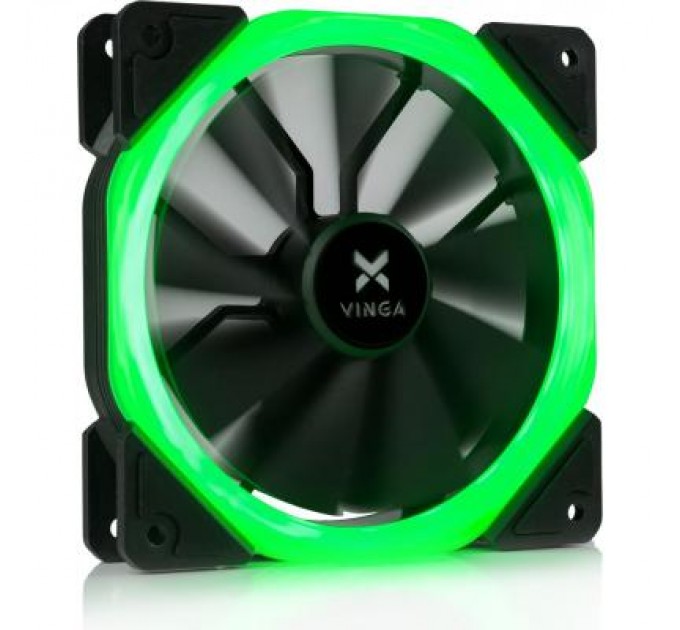 Vinga Кулер до корпусу Vinga LED fan-01 green