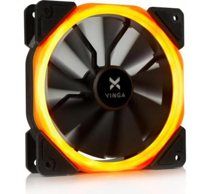 Vinga Кулер до корпусу Vinga LED fan-01 orange