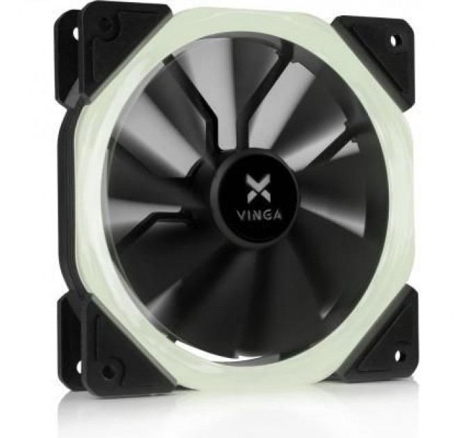 Vinga Кулер до корпусу Vinga LED fan-01 white