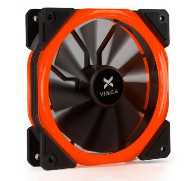 Vinga Кулер до корпусу Vinga LED fan-02 red