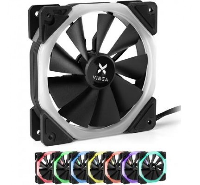Vinga Кулер до корпусу Vinga RGB fan-03