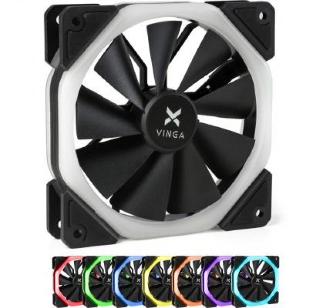 Vinga Кулер до корпусу Vinga RGB fan-04