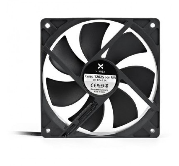Vinga Кулер до корпусу Vinga 12025 3-pin