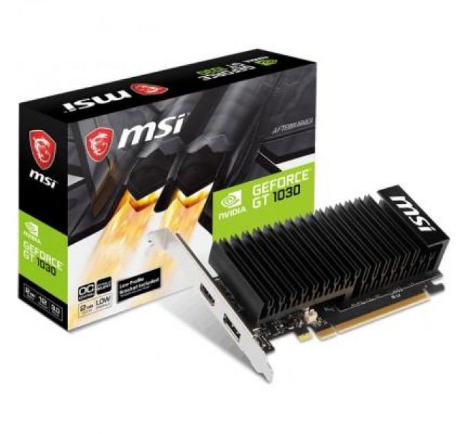 MSI Відеокарта MSI GeForce GT1030 2048Mb Silent OC (GT 1030 2GHD4 LP OC)
