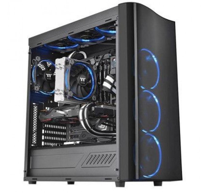 ThermalTake Кулер до процесора ThermalTake Riing Silent 12 RGB Sync Edition (CL-P052-AL12SW-A)