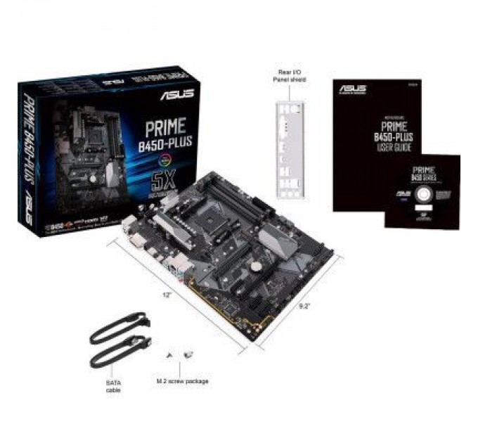 ASUS Материнська плата ASUS PRIME B450-PLUS