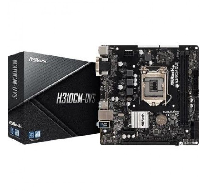 ASRock Материнська плата ASRock H310CM-DVS