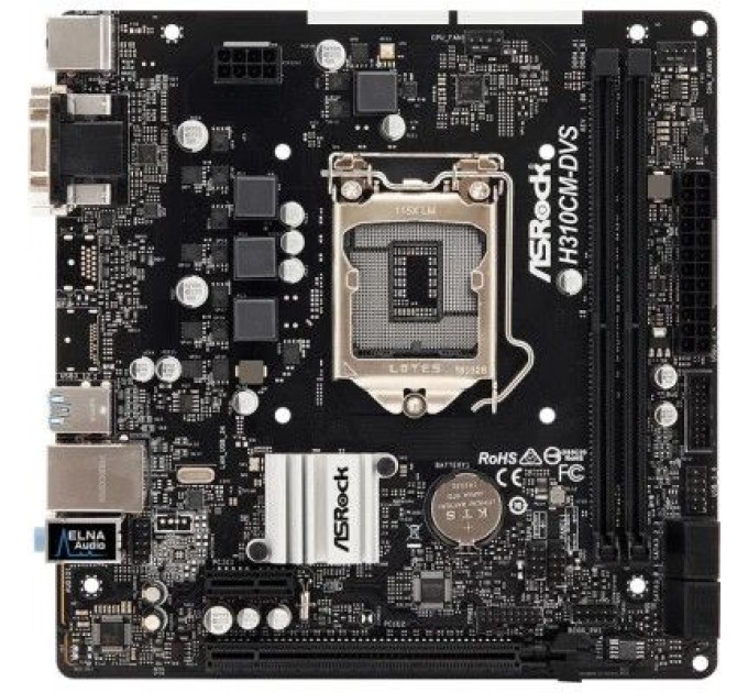 ASRock Материнська плата ASRock H310CM-DVS
