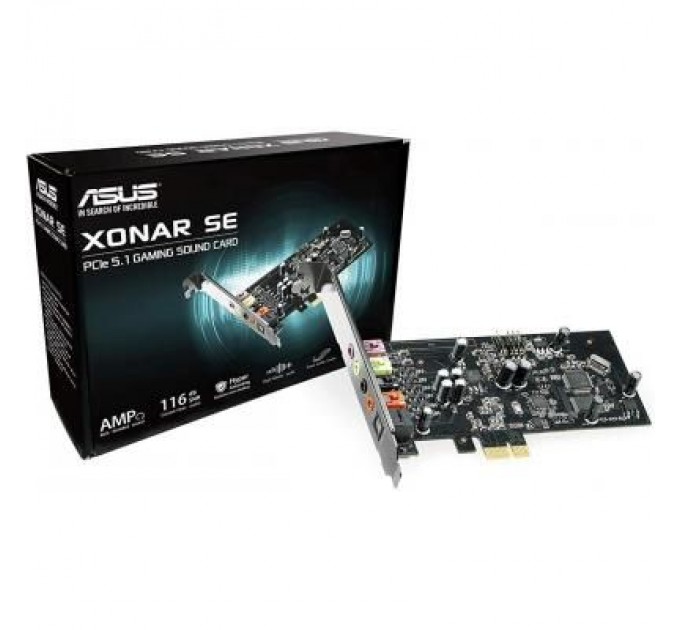 ASUS Звукова плата ASUS Xonar SE (90YA00T0-M0UA00)