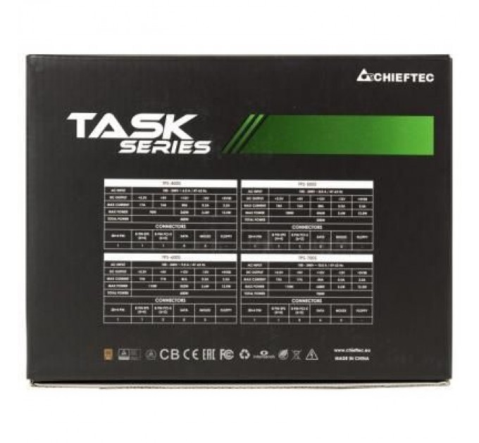 Chieftec Блок живлення Chieftec 500W Task (TPS-500S)
