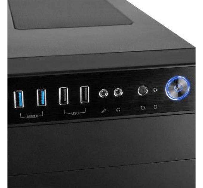 Modecom Корпус Modecom OBERON PRO GLASS BLACK (AT-OBERON-PG-10-000000-00)