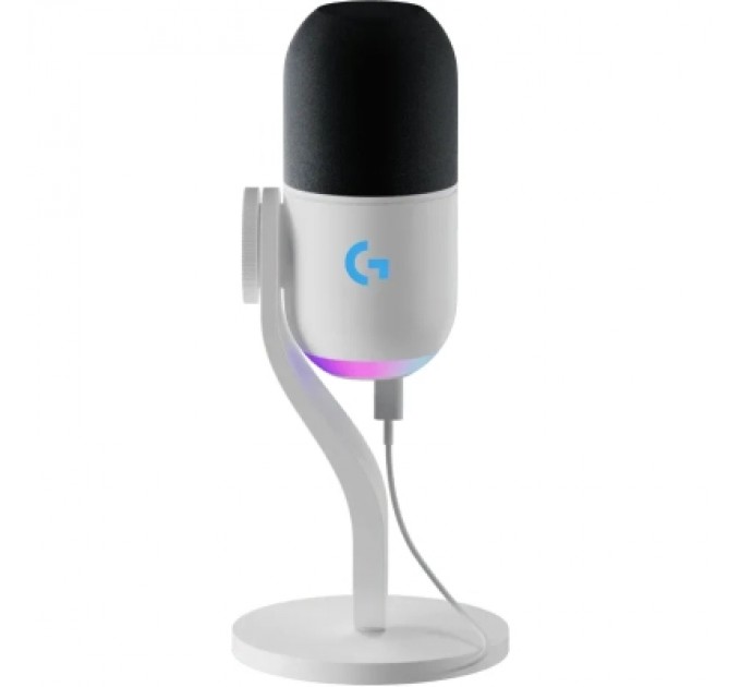 Logitech Мікрофон Logitech Yeti GX Dynamic RGB Gaming Mic with Lightsync Off-White (988-000576)