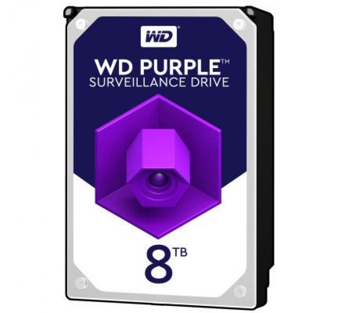WD Жорсткий диск 3.5" 8TB WD (WD82PURZ)