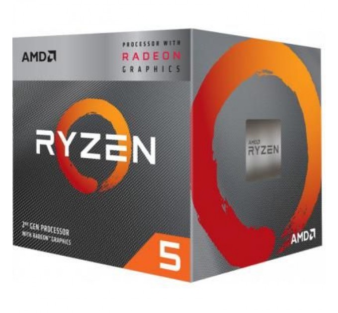 AMD Процесор AMD Ryzen 5 3400G (YD3400C5FHBOX)