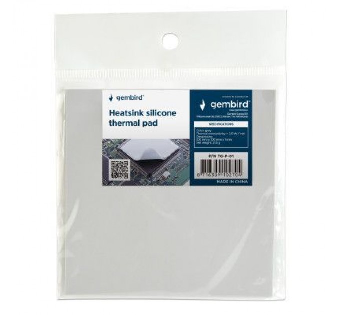 Gembird Термопрокладка Gembird TG-P-01