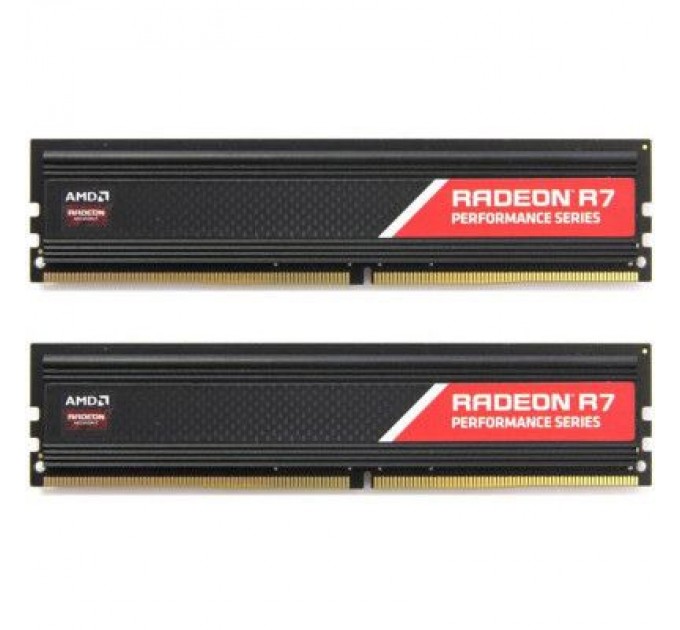 AMD Модуль пам'яті для комп'ютера DDR4 16GB (2x8GB) 2666 MHz Radeon R7 AMD (R7S416G2606U2K)