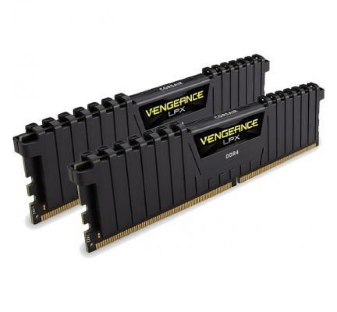 Corsair Модуль пам'яті для комп'ютера DDR4 16GB (2x8GB) 3600 MHz Vengeance LPX Black Corsair (CMK16GX4M2D3600C18)