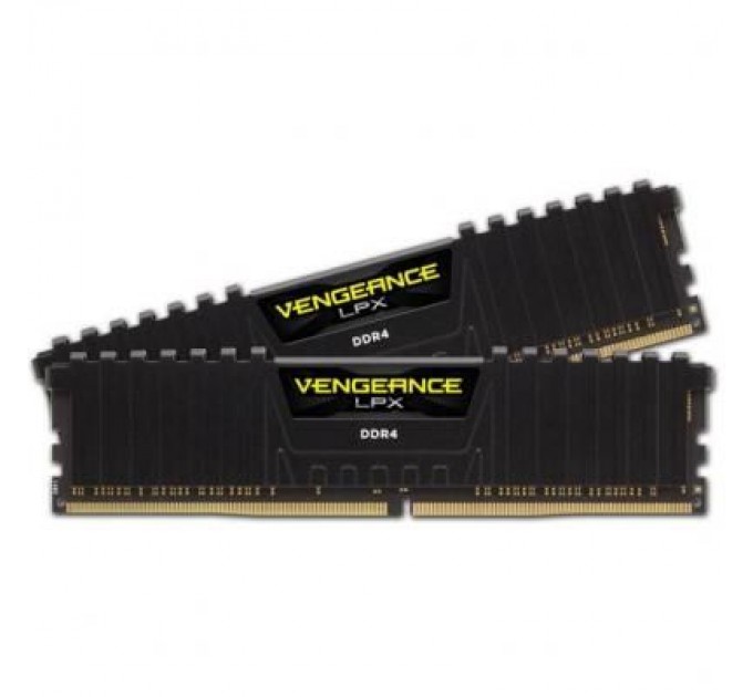 Corsair Модуль пам'яті для комп'ютера DDR4 16GB (2x8GB) 3600 MHz Vengeance LPX Black Corsair (CMK16GX4M2D3600C18)