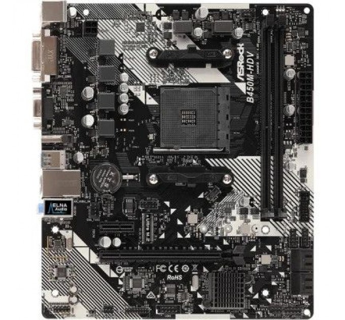 ASRock Материнська плата ASRock B450M-HDV R4.0