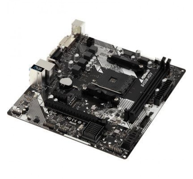 ASRock Материнська плата ASRock B450M-HDV R4.0