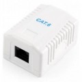 Cablexpert Комп'ютерна розетка Cablexpert RJ45x1 UTP cat.6 (NCAC-1U6-01)