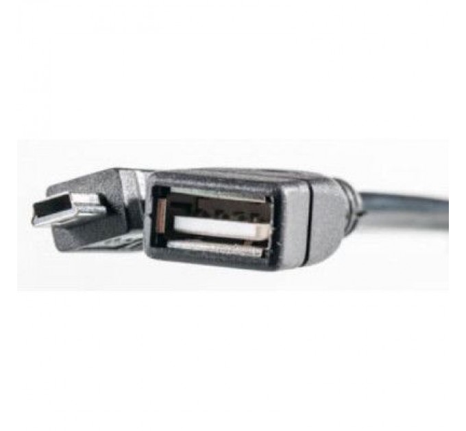PowerPlant Перехідник USB 2.0 Mini 5P to AF OTG 0.1m PowerPlant (KD00AS1234)