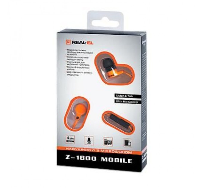REAL-EL Навушники REAL-EL Z-1800 Mobile