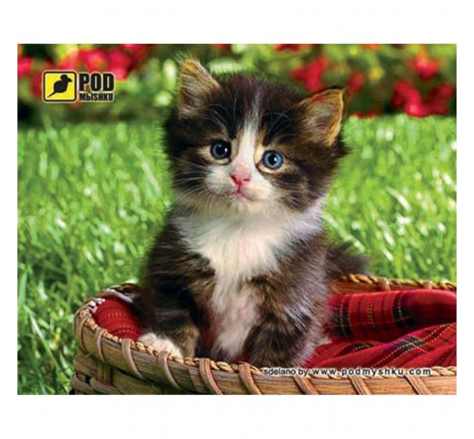 Pod Mishkou Килимок для мишки Pod Mishkou Кошеня у кошику