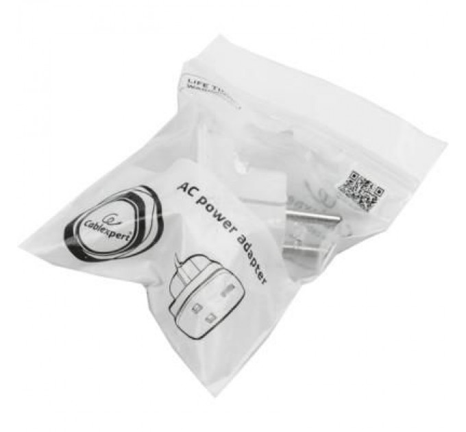 Cablexpert Перехідник Cablexpert UK-розетка - Евро-вилка (A-AC-UKEU-001)