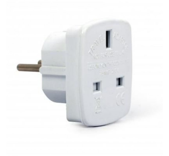 Cablexpert Перехідник Cablexpert UK-розетка - Евро-вилка (A-AC-UKEU-001)