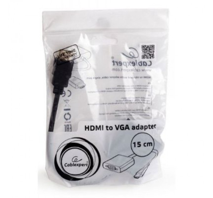 Cablexpert Перехідник HDMI to VGA Cablexpert (A-HDMI-VGA-03)