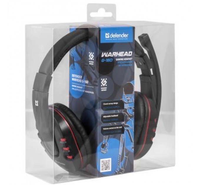 Defender Навушники Defender Warhead G-160 Black (64113)