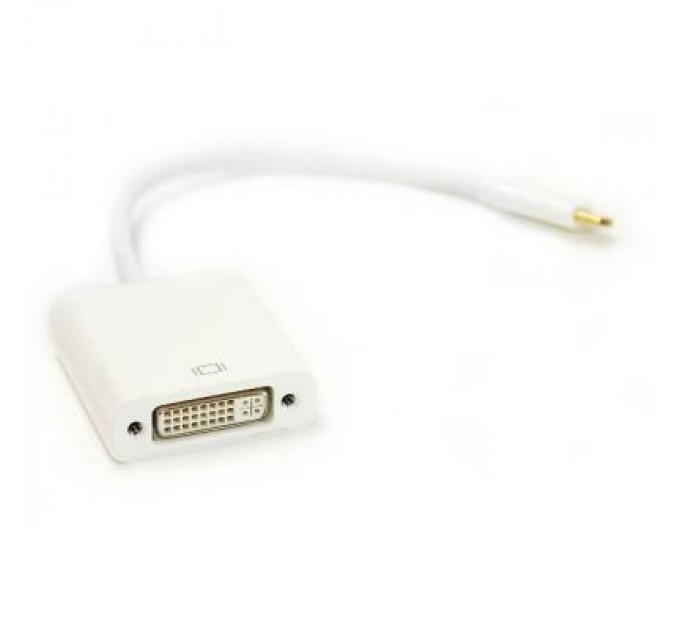 PowerPlant Перехідник USB Type C to DVI PowerPlant (DV00DV4063)