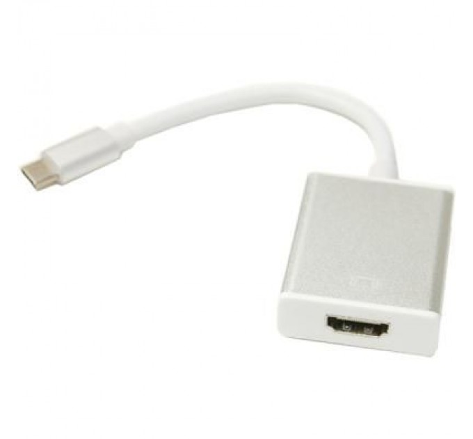 PowerPlant Перехідник Type-C to HDMI F 0.15m PowerPlant (KD00AS1272)