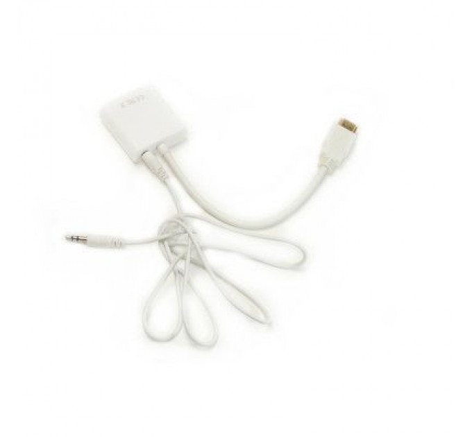 PowerPlant Перехідник HDMI to VGA 0.15m PowerPlant (KD00AS1285)