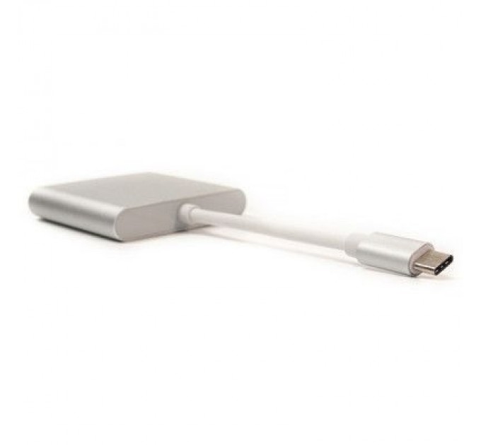PowerPlant Перехідник USB C-Type - HDMI/USB PowerPlant (KD00AS1306)