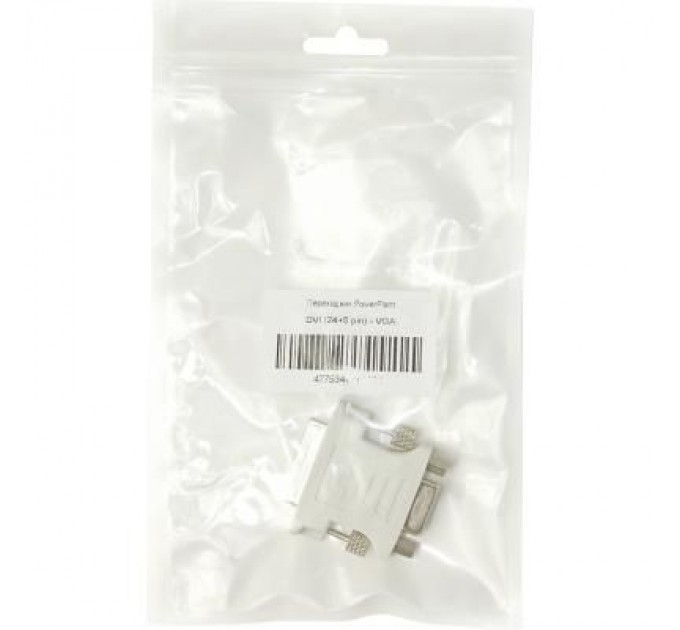 PowerPlant Перехідник VGA M/F to DVI PowerPlant (KD00AS1282)